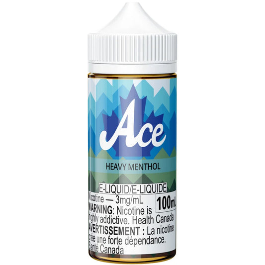 Heavy Menthol E-Liquid - Ace 100