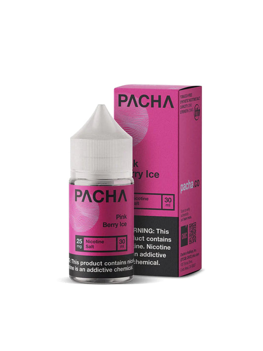 Pachamama Pacha Syn Pink Berry Ice 30ml TFN Nic Salt Vape Juice